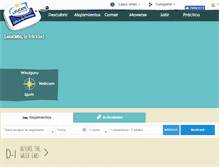 Tablet Screenshot of es.tourisme-leucate.fr